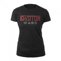 Front - Led Zeppelin Womens/Ladies Symbols Logo T-Shirt