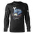 Front - Trouble Unisex Adult Skull Long-Sleeved T-Shirt
