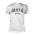 Front - Sick Of It All Unisex Adult Pete T-Shirt