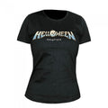 Front - Helloween Womens/Ladies Skyfall Logo T-Shirt