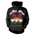 Front - Metallica Unisex Adult Master Of Puppets Tracks Hoodie