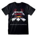 Front - Metallica Unisex Adult Master Of Puppets Tracks T-Shirt