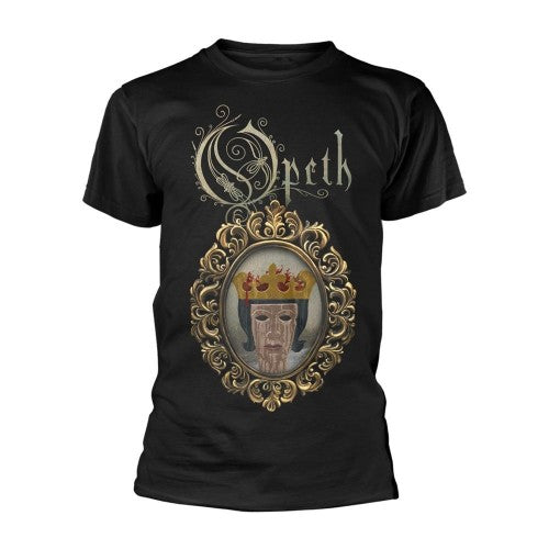 Front - Opeth Unisex Adult Crown T-Shirt