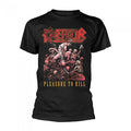 Front - Kreator Unisex Adult Pleasure To Kill T-Shirt