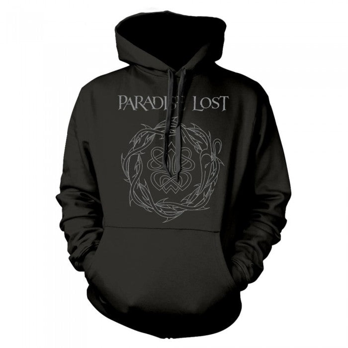 Front - Paradise Lost Unisex Adult Crown Of Thorns Hoodie