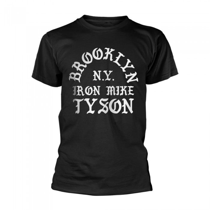 Front - Mike Tyson Unisex Adult Old English Text T-Shirt