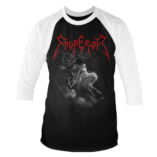 Front - Emperor Unisex Adult Rider 3/4 Sleeve T-Shirt