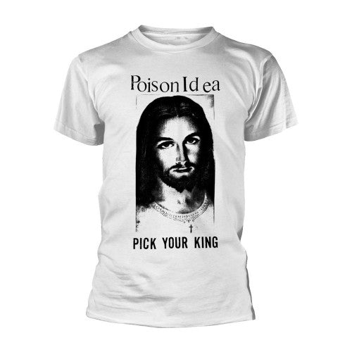 Front - Poison Idea Unisex Adult Pick Your King T-Shirt