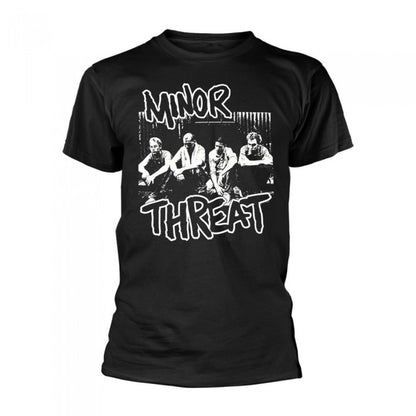 Front - Minor Threat Unisex Adult Xerox T-Shirt