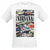 Front - Nirvana Unisex Adult Cassettes T-Shirt