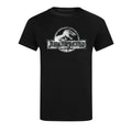 Front - Jurassic World Unisex Adult Logo T-Shirt