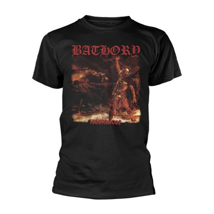 Front - Bathory Unisex Adult Hammerheart Back Print T-Shirt