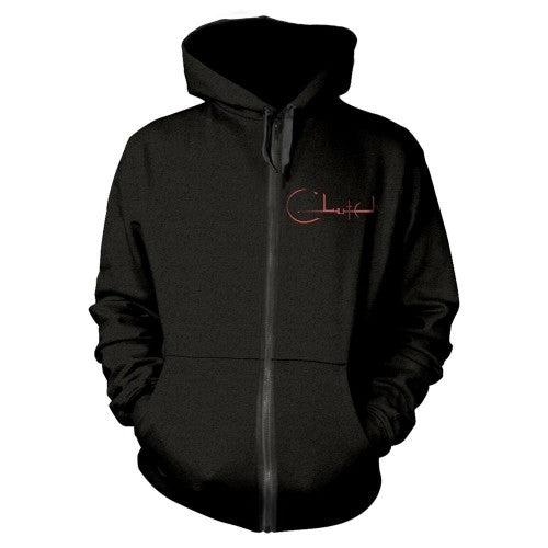 Front - Clutch Unisex Adult Horserider Full Zip Hoodie