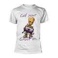 Front - Guardians Of The Galaxy 2 Unisex Adult Baby Groot Tape T-Shirt