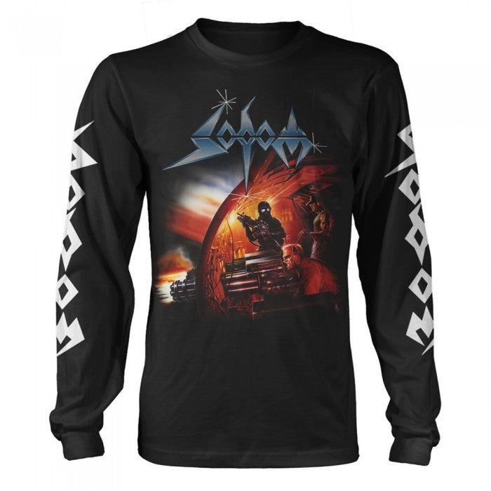 Front - Sodom Unisex Adult Agent Orange Long-Sleeved T-Shirt
