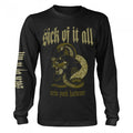 Front - Sick Of It All Unisex Adult New York Hardcore Panther Long-Sleeved T-Shirt