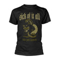 Front - Sick Of It All Unisex Adult New York Hardcore Panther T-Shirt