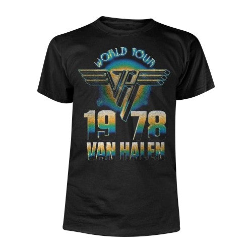 Front - Van Halen Unisex Adult World Tour ´78 T-Shirt