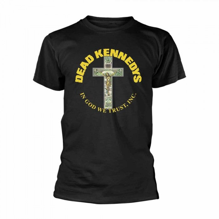 Front - Dead Kennedys Unisex Adult In God We Trust T-Shirt