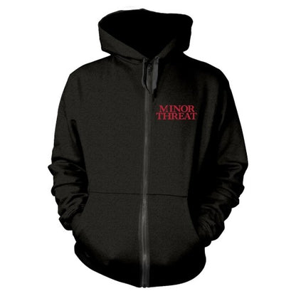 Front - Minor Threat Unisex Adult Out Of Step Full Zip Hoodie