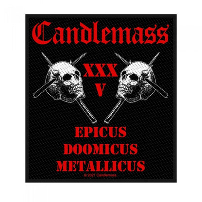 Front - Candlemass Epicus Logo Patch
