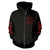 Front - Cancer Unisex Adult Shadow Gripped Full Zip Hoodie