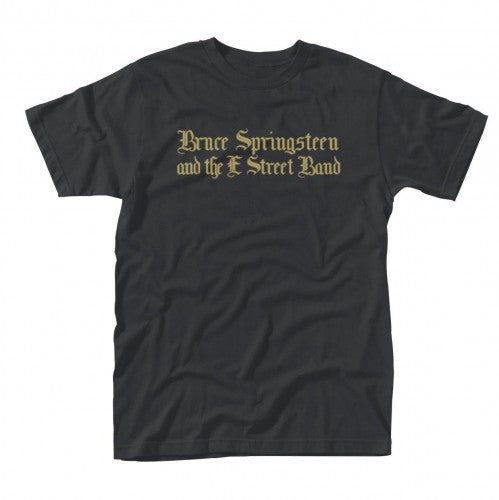 Front - Bruce Springsteen & The E Street Band Unisex Adult Motorcycle Guitar T-Shirt