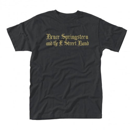 Front - Bruce Springsteen & The E Street Band Unisex Adult Motorcycle Guitar T-Shirt
