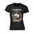 Front - Combichrist Womens/Ladies Skull Skinny T-Shirt