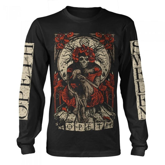 Front - Opeth Unisex Adult Haxprocess Long-Sleeved T-Shirt