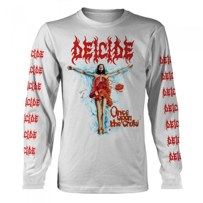 Front - Deicide Unisex Adult Long-Sleeved T-Shirt