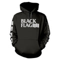 Front - Black Flag Unisex Adult Logo Hoodie