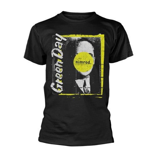 Front - Green Day Unisex Adult Nimrod Portrait Back Print T-Shirt