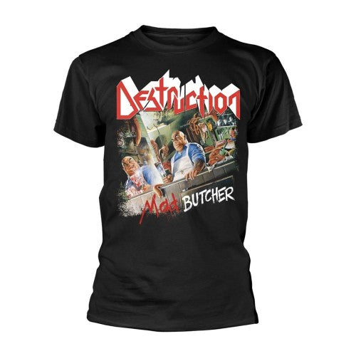 Front - Destruction Unisex Adult Mad Butcher Back Print T-Shirt