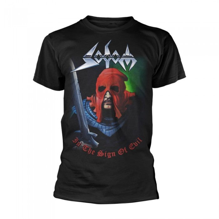 Front - Sodom Unisex Adult In The Sign Of Evil T-Shirt