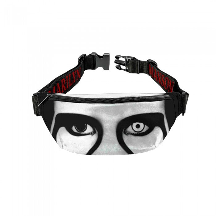 Front - Marilyn Manson Red Lips Bum Bag