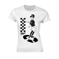 Front - The Beat Womens/Ladies Disc Girl T-Shirt