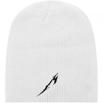 Front - Metallica Glitch M Circle Logo Slouch Beanie