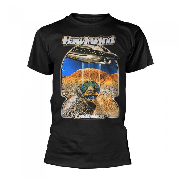 Front - Hawkwind Unisex Adult Levitation T-Shirt