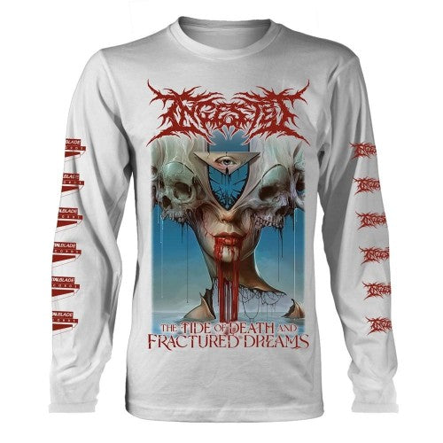 Front - Ingested Unisex Adult The Tide Of Death And Fractured Dreams Long-Sleeved T-Shirt