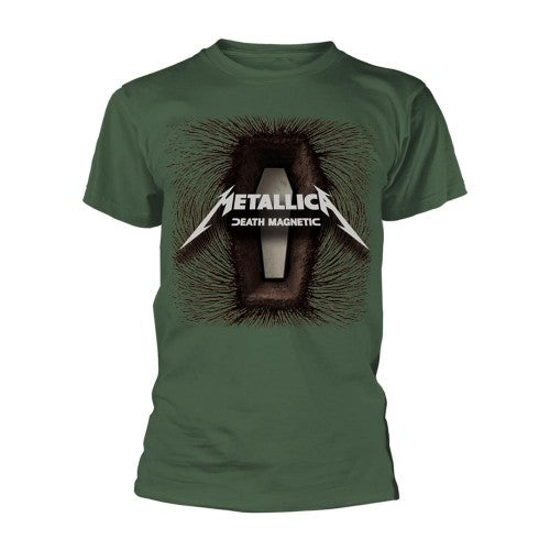 Front - Metallica Unisex Adult Death Magnetic T-Shirt