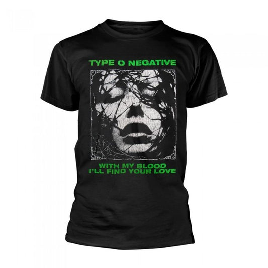 Front - Type O Negative Unisex Adult With My Blood T-Shirt