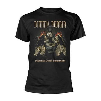Front - Dimmu Borgir Unisex Adult Spiritual Black Dimensions T-Shirt