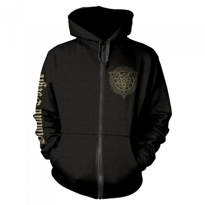 Front - Dimmu Borgir Unisex Adult Puritanical Euphoric Misanthropia Full Zip Hoodie