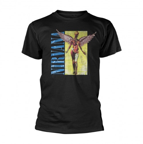 Front - Nirvana Unisex Adult In Utero Square T-Shirt