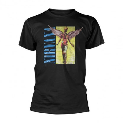 Front - Nirvana Unisex Adult In Utero Square T-Shirt