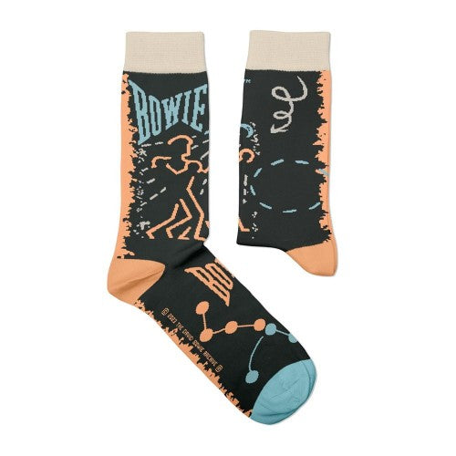 Front - David Bowie Unisex Adult Lets Dance Socks