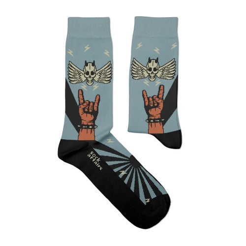 Front - Sock Affairs Unisex Adult Heavy Metal Socks