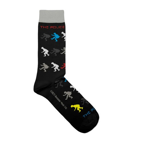 Front - The Police Unisex Adult The Classics Socks