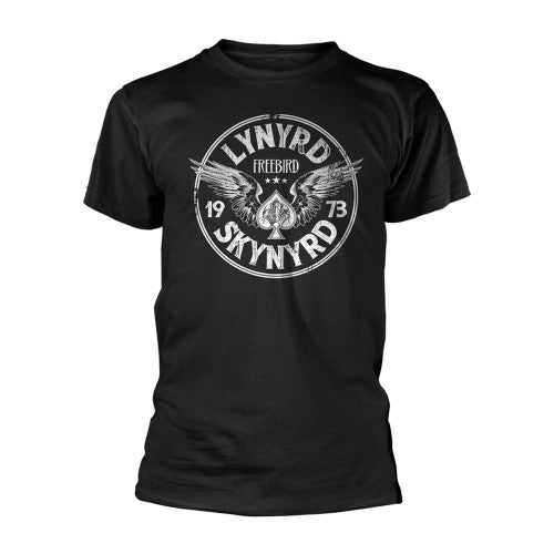 Front - Lynyrd Skynyrd Unisex Adult Free Bird 1973 Wings T-Shirt